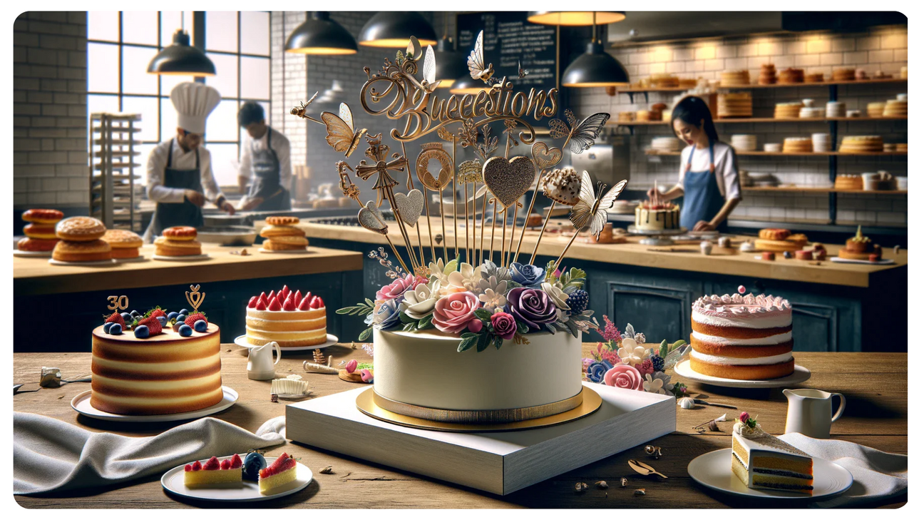 hd biopak cake topper bakery store