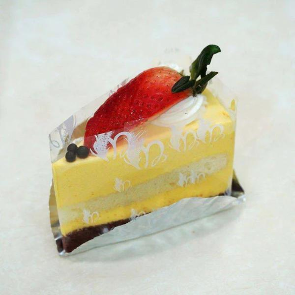 102/11 | 3.7" Aluminum Foil Tart Shell Baking Cup - with cake