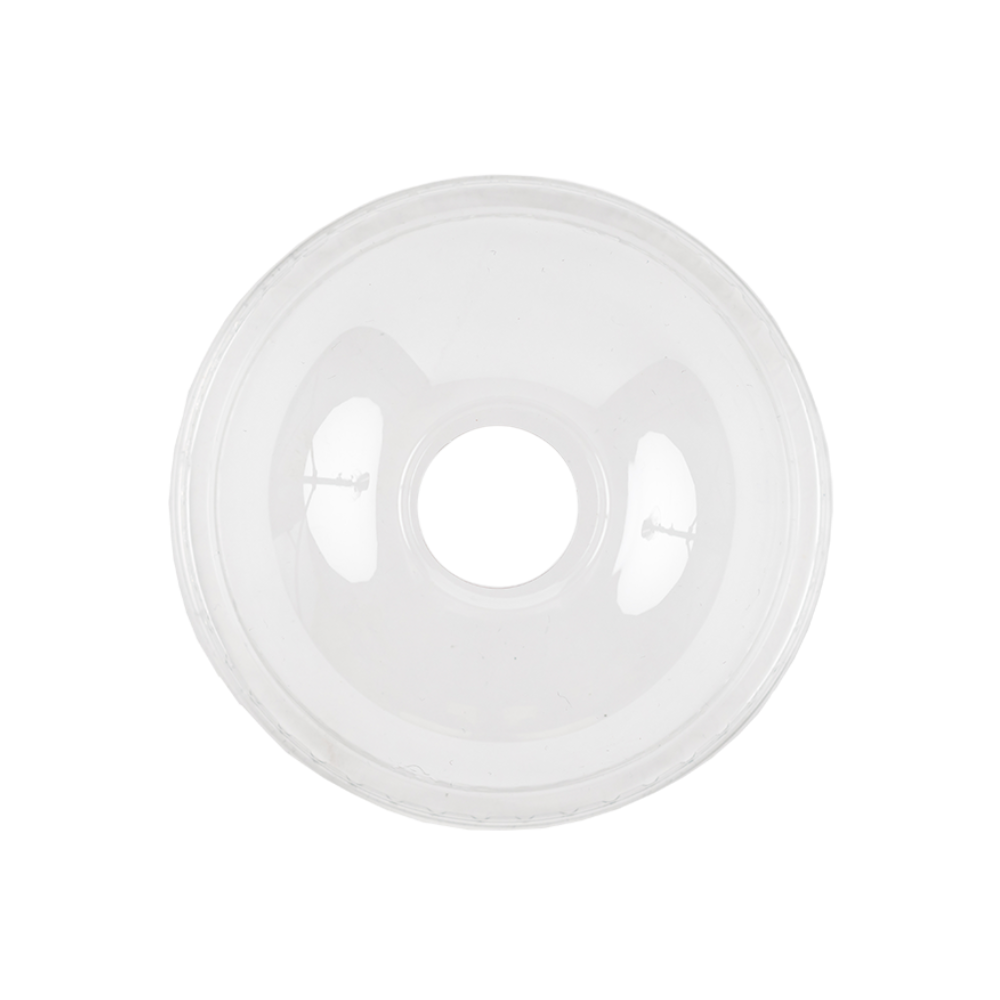 115mm PET Dome Lid | Fit 15B/20D/20B/26B/32B/32D Paper Soup Cup (Lid Only) - top