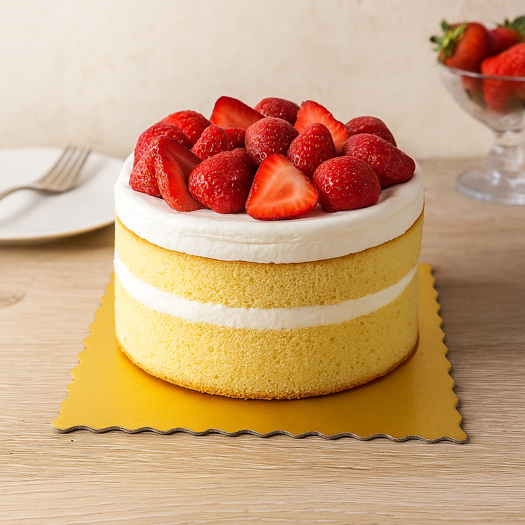 11" Double-Sided Golden & Silver Square Thick Cake Paper Pad