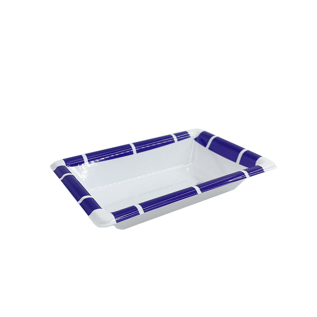 #1510 PET Blue Rectangular Dish Container - 500 Pcs - HD Bio Packaging