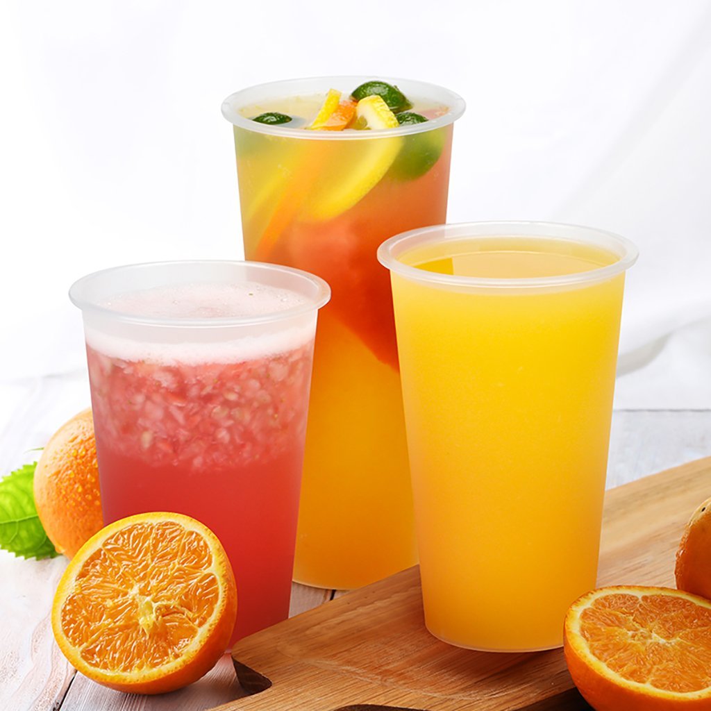 16oz PP Clear Round Hard Cup - 500 Pcs - HD Plastic Product (Canada). Inc