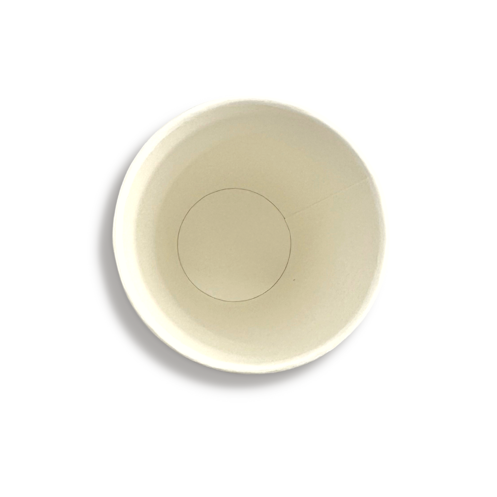 16oz Ripple Wall Kraft Paper Cup - 500 Pcs-inside