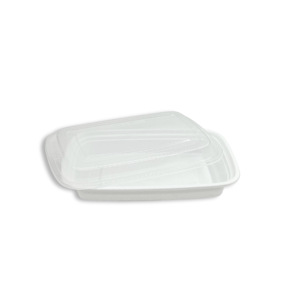 F-7516 Lid | 200x135mm PP Clear Rectangular Lid | Fit F-7516 Container (Lid Only)