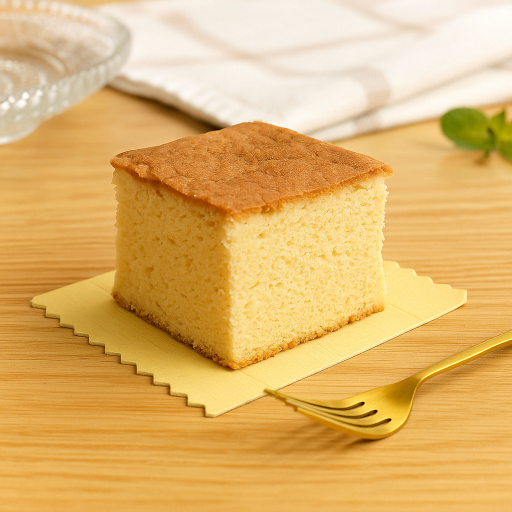 4.3x3.3" Golden Rectangular Cookie Paper Pad