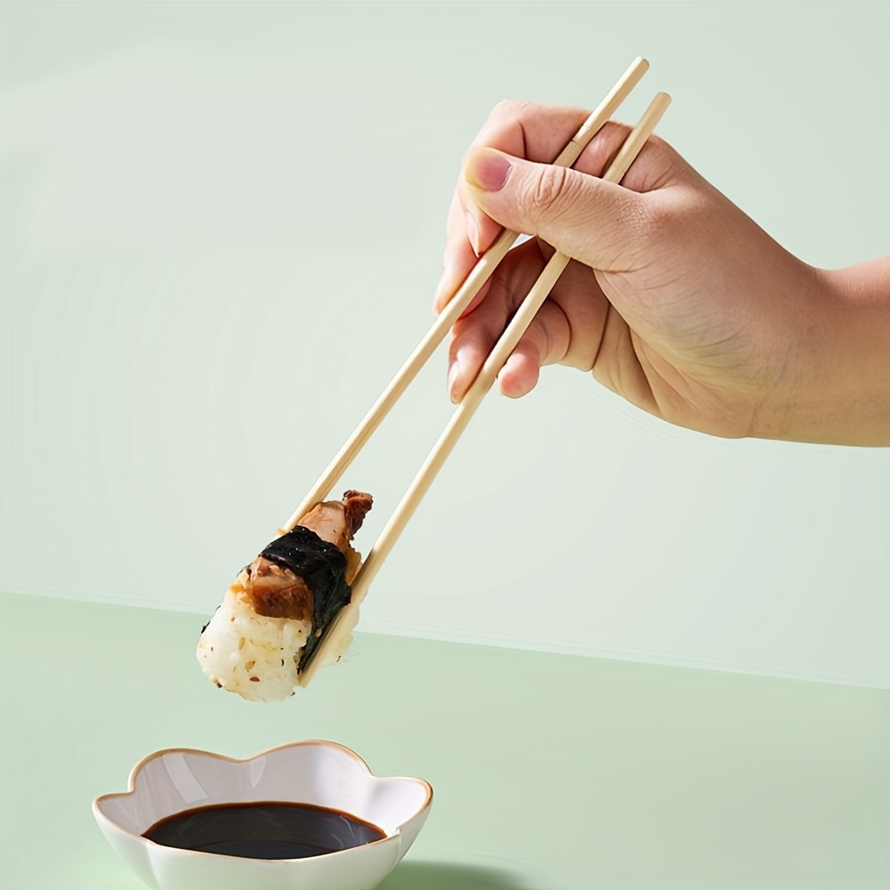 5.5mm Individually Wrapped Bamboo Chopsticks - use