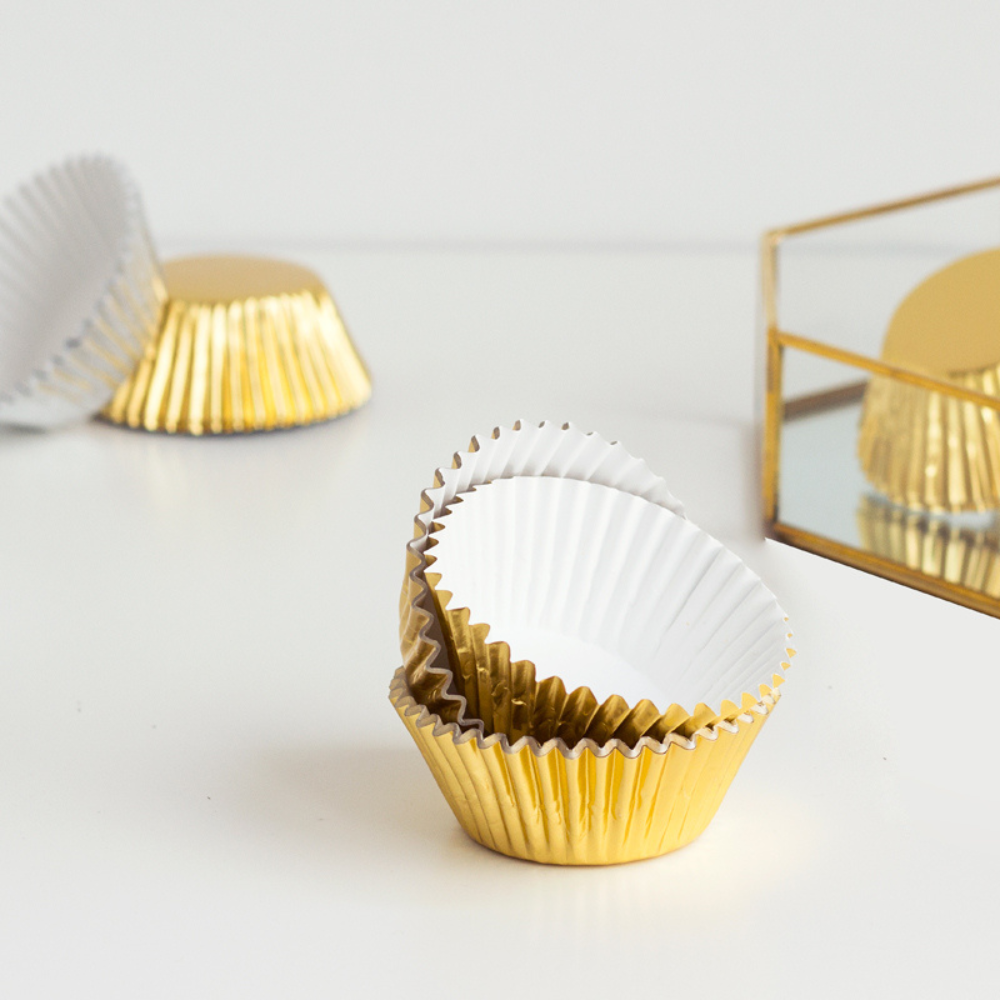 4.5" Golden Baking Paper Cup
