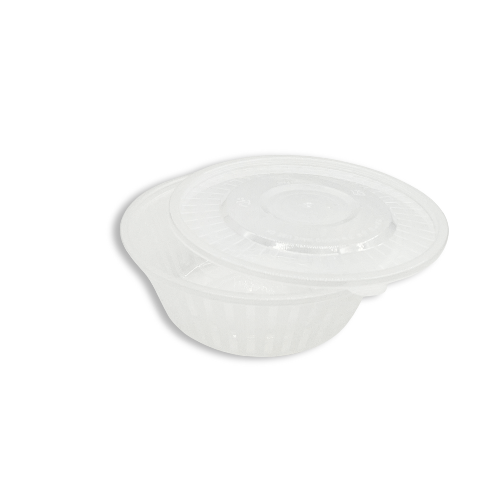 SK-1.2 Base | 40oz PP Clear Round Korean Noodle Bowl (Base Only)