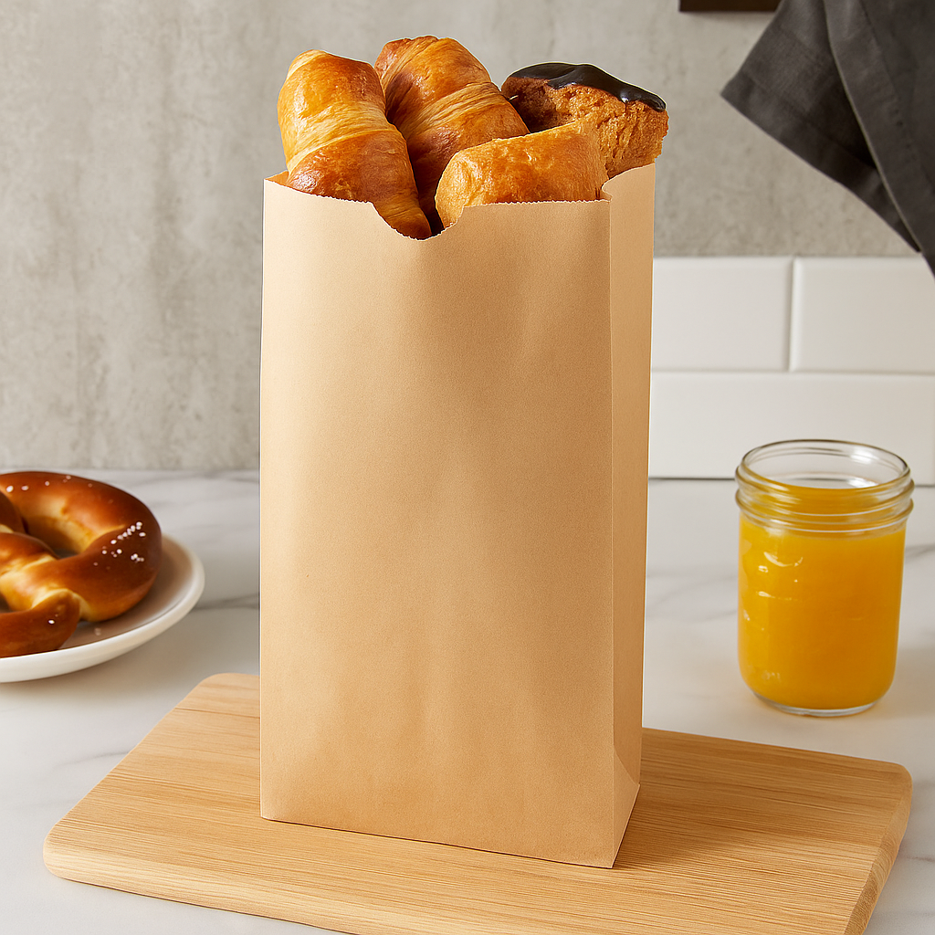 6lb Paper Kraft Bakery Bag | 5.625x3.625x11.125"