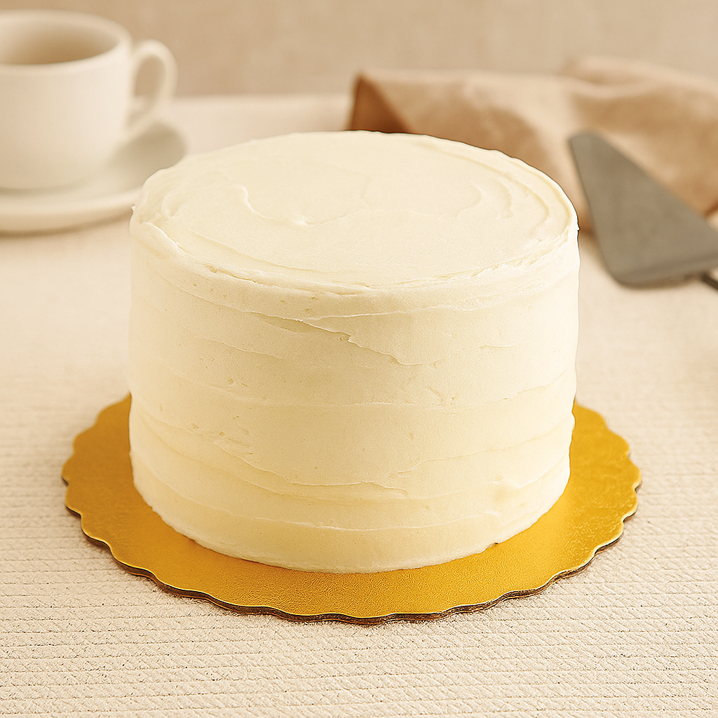 7.5" Double-Sided Golden & Silver Round Cake Paper Pad