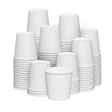 80720  4oz White Single Wall Paper Cup  62mm Top - 1000 Pcs