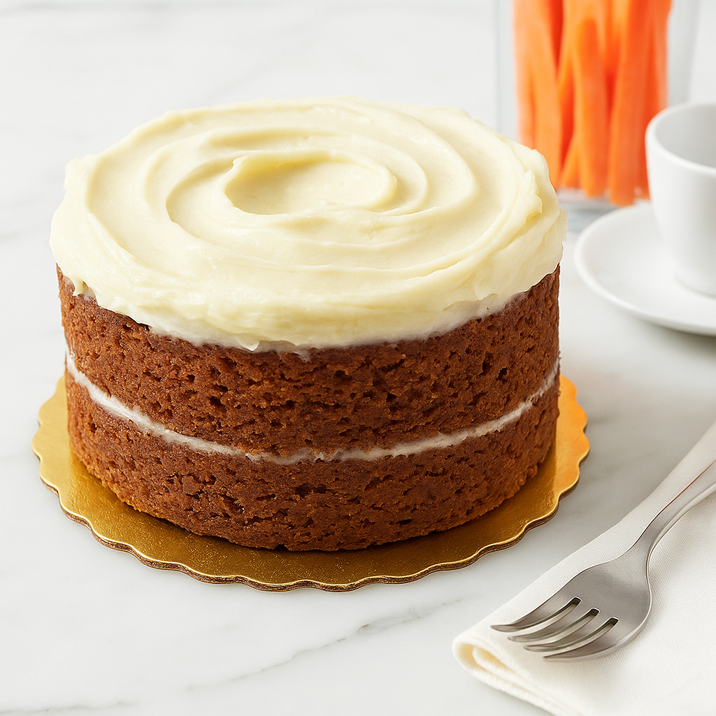 8" Double-Sided Golden & Silver Round Cake Paper Pad