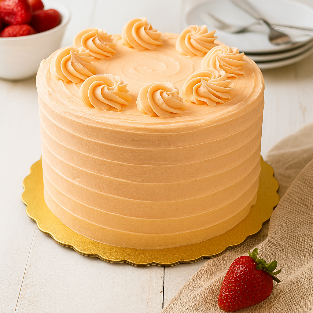 9" Double-Sided Golden & Silver Round Cake Paper Pad