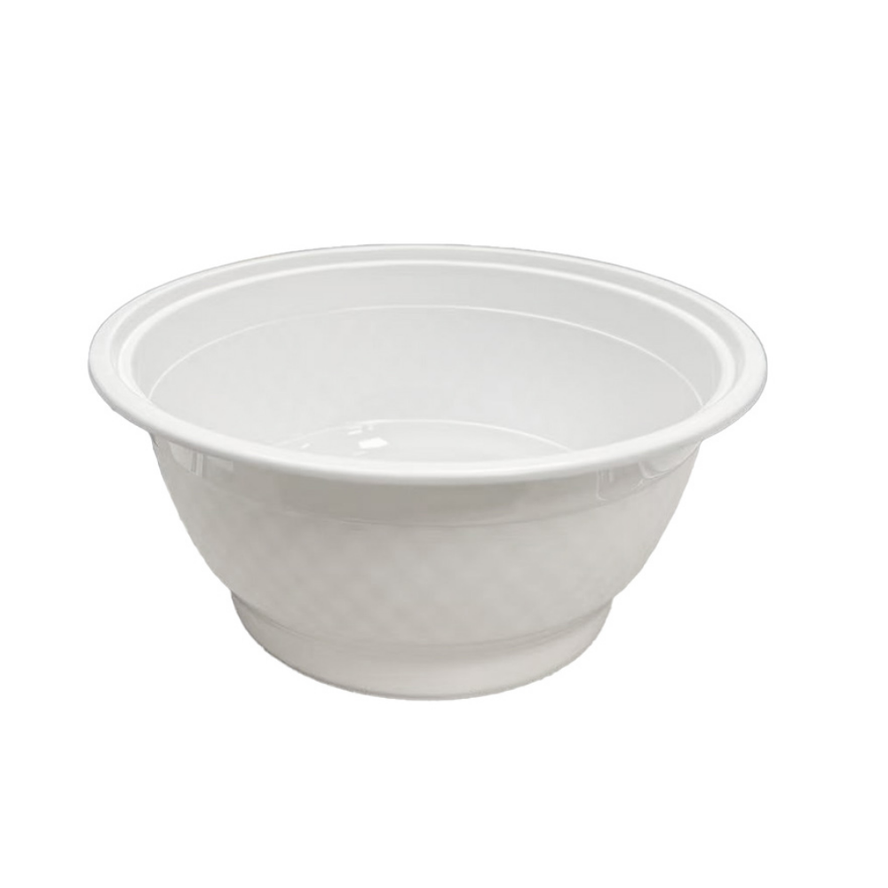 B08-LRR-NB50BASE | 50oz Microwaveable PP White Bowl (Base Only)