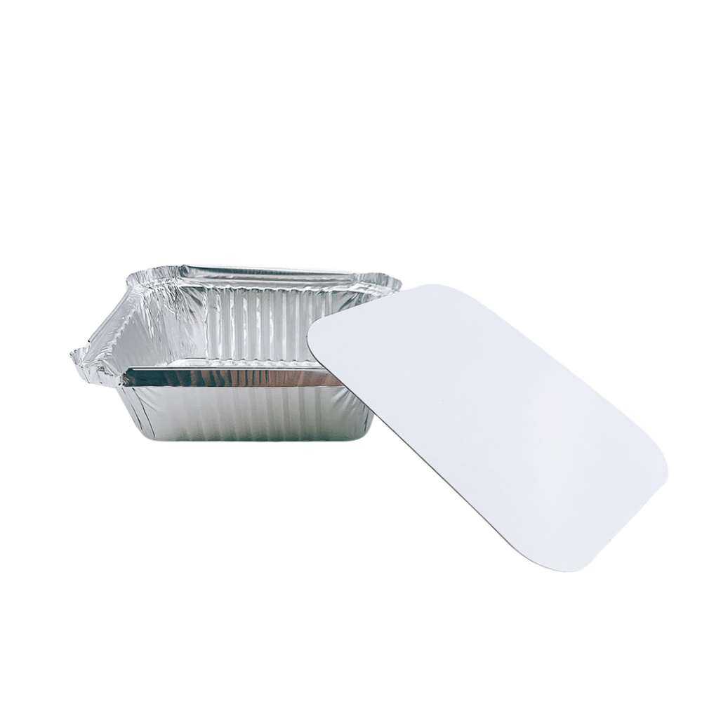 HD-45 4x5" Aluminum Foil Container Foil Pan (Base Only)