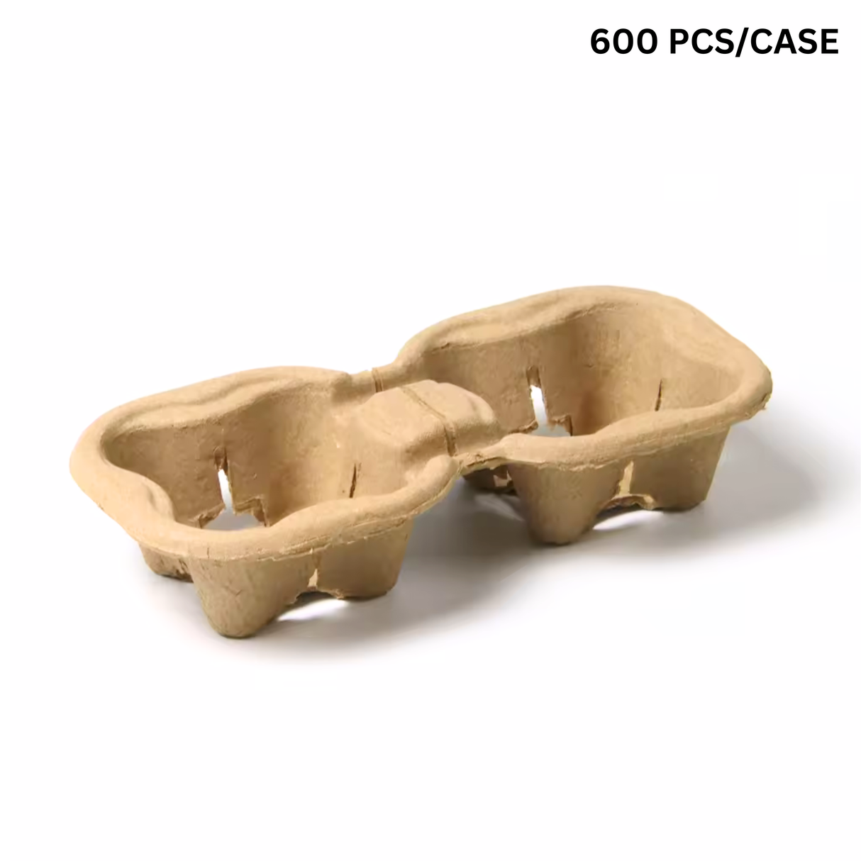 CH2SP1 | HD Splitable Kraft Paper 2 Cup Tray Holder