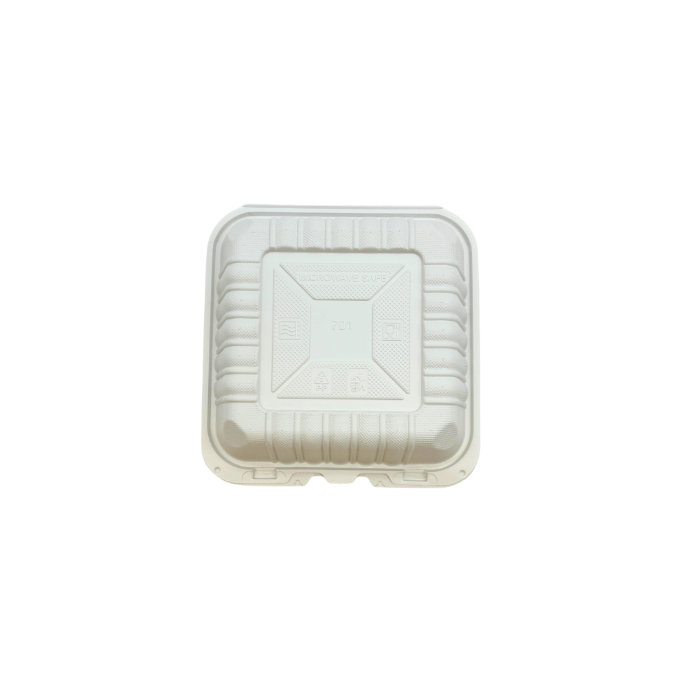 CY-71 | Microwavable PP Clamshell Container W/ Vent Hole