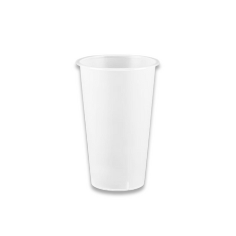 CY-Z500 Frosted | 16oz PP Frosted Boba Tea Cup | 90mm Top - 500 Pcs