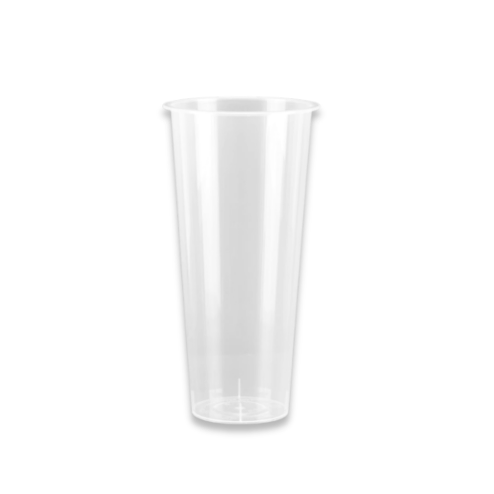 CY-Z700 Clear | 24oz PP Clear Boba Tea Cup | 90mm Top- 500 Pcs