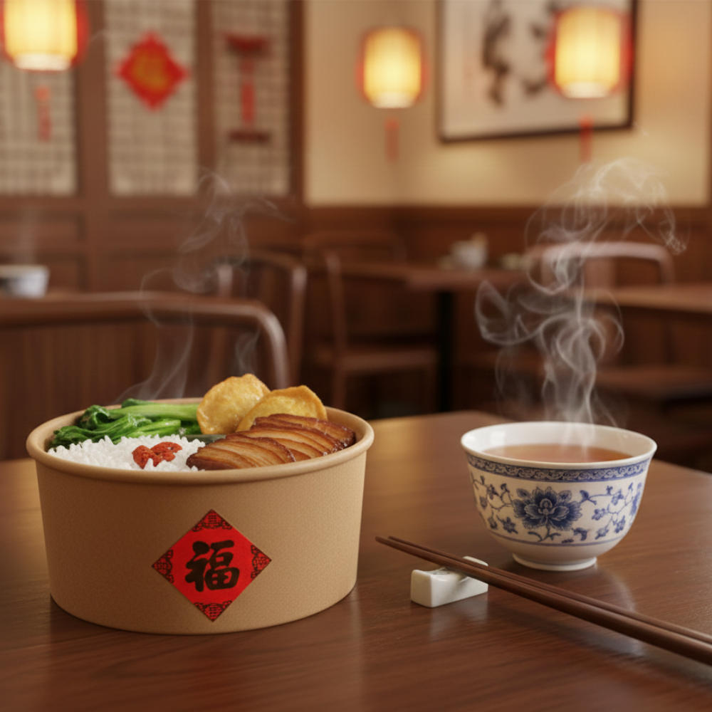 Chinese New Year Diamond Fu Sticker