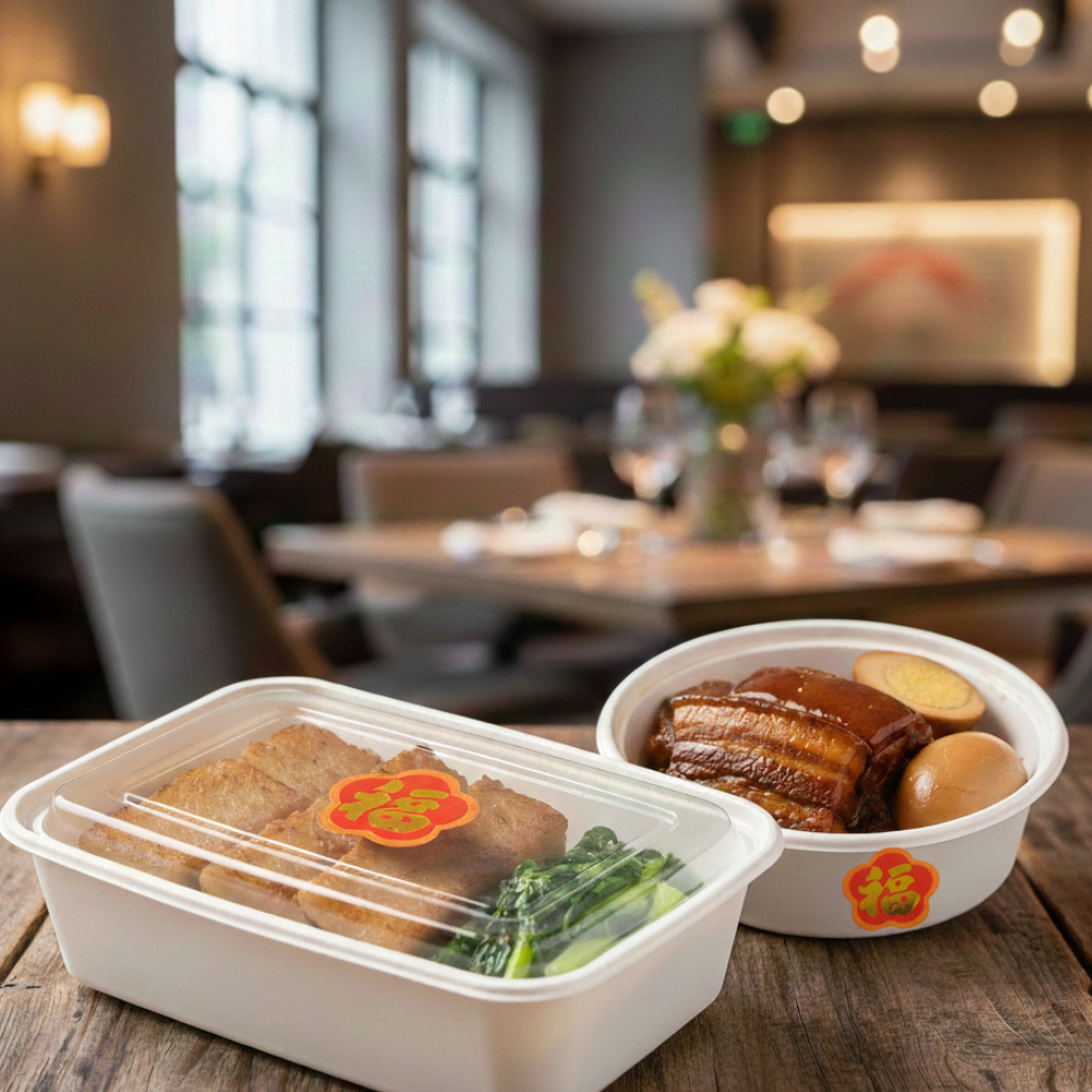 Chinese New Year Flower Fu Sticker