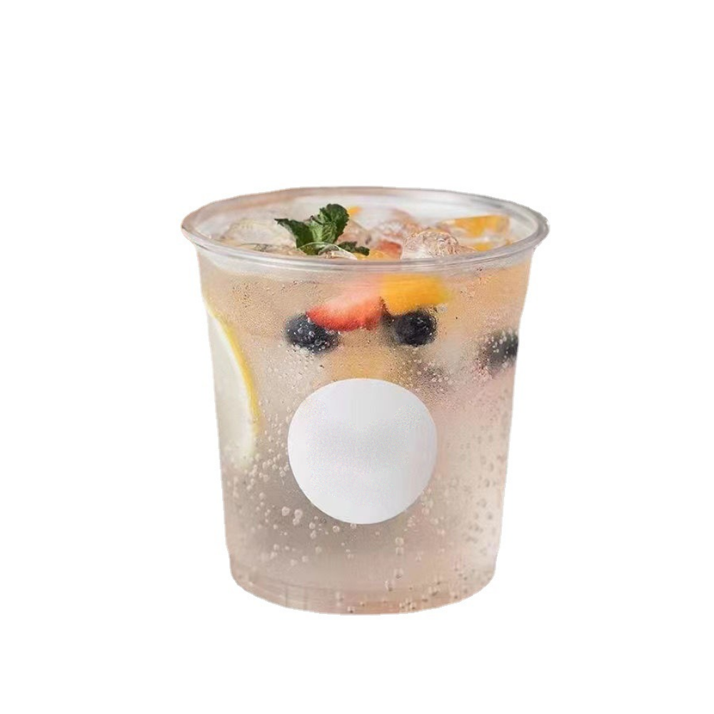 HD-18 | Tasse de boisson froide transparente en PET de 18 oz | Dessus 98 mm - 1000 pièces