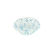 HD-550ML | 18oz PP Blue Maple Donburi Bowl W/ PET Anti-Fog Clear Lid
