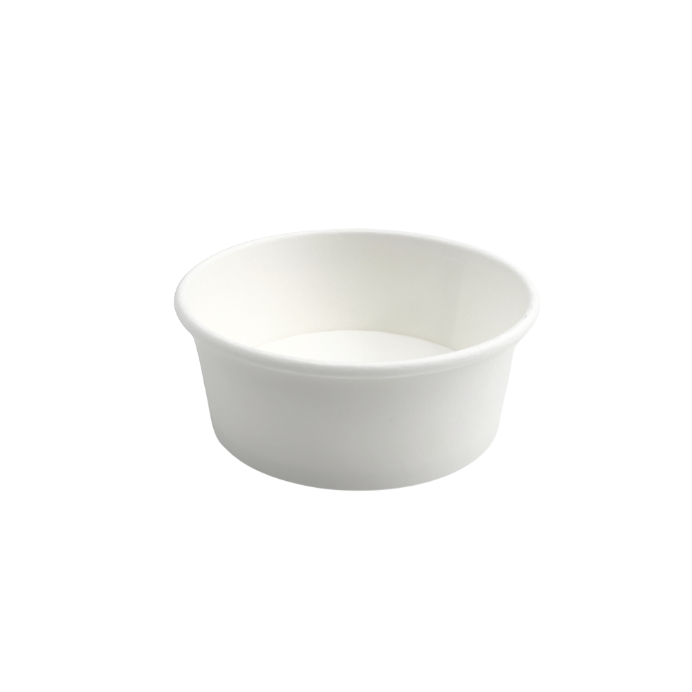 HD 10oz White Double Coating Paper Soup Cup | 115mm Top (Base Only) - 500 Pcs