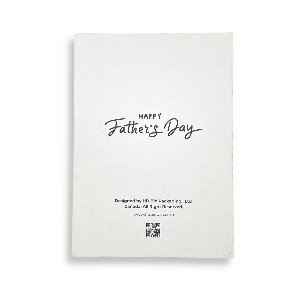 Happy Father's Day Card High Quality Holiday Festival Card | 7x5" - 5 Pcs
