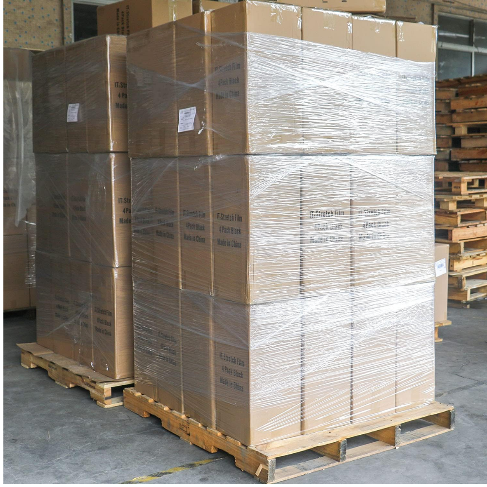 Heavy Duty Clear Pallet Wrap Stretch Wrap Film Roll | 17.7" x 1591'-wrap the pallet