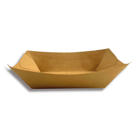 JH-BST05 | 3 lb Eco-friendly Kraft Food Tray - 300 Pcs-front