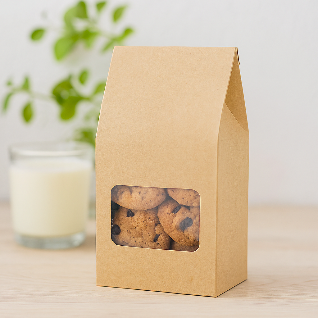 Kraft Bakery Cookie Box With Window with cookies