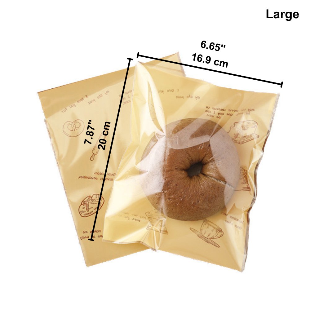 Sachet en cellophane auto-adhésif transparent OPP | 5x7" - 5000 pièces