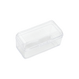 Rectangular Clear Cake Container W/ Lid | 4.72x2.36x2.36" - 320 Sets