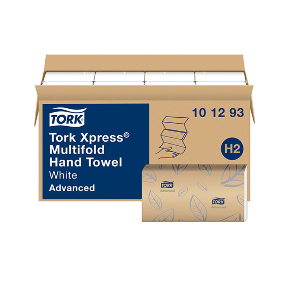 SCA101293 | 9.5x9.1" Multifold White Paper Hand Towel - 3024 Pcs (16 Pack)