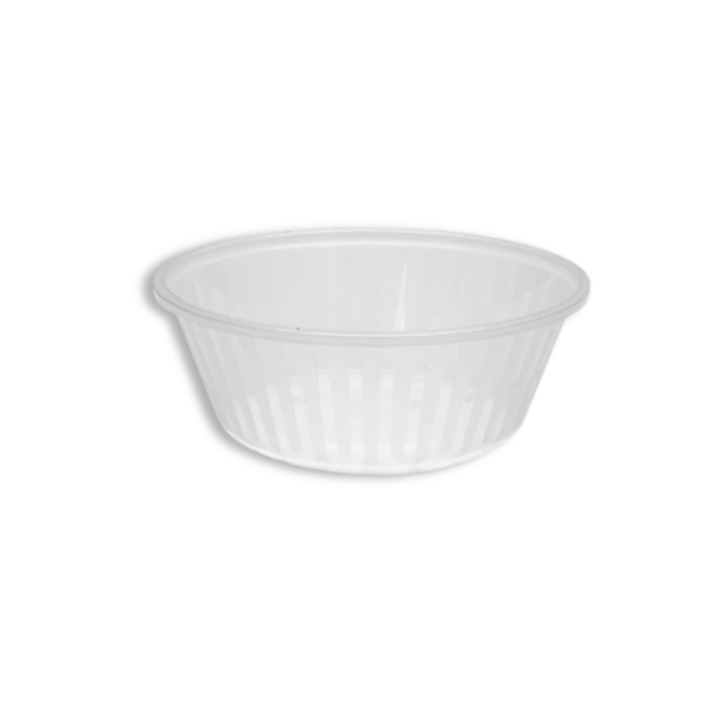 SK-1.2 Base | 40oz PP Clear Round Korean Noodle Bowl (Base Only)