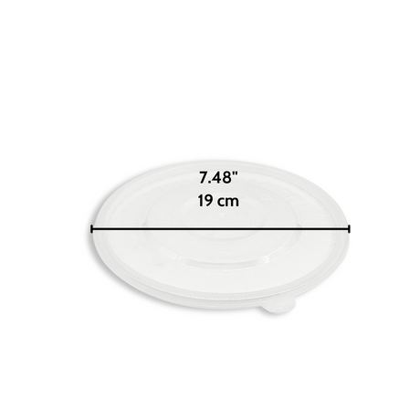 SK-1.2 Lid | 190mm PP Clear Round Lid | Fit SK-1.2 Bowl (Lid Only)