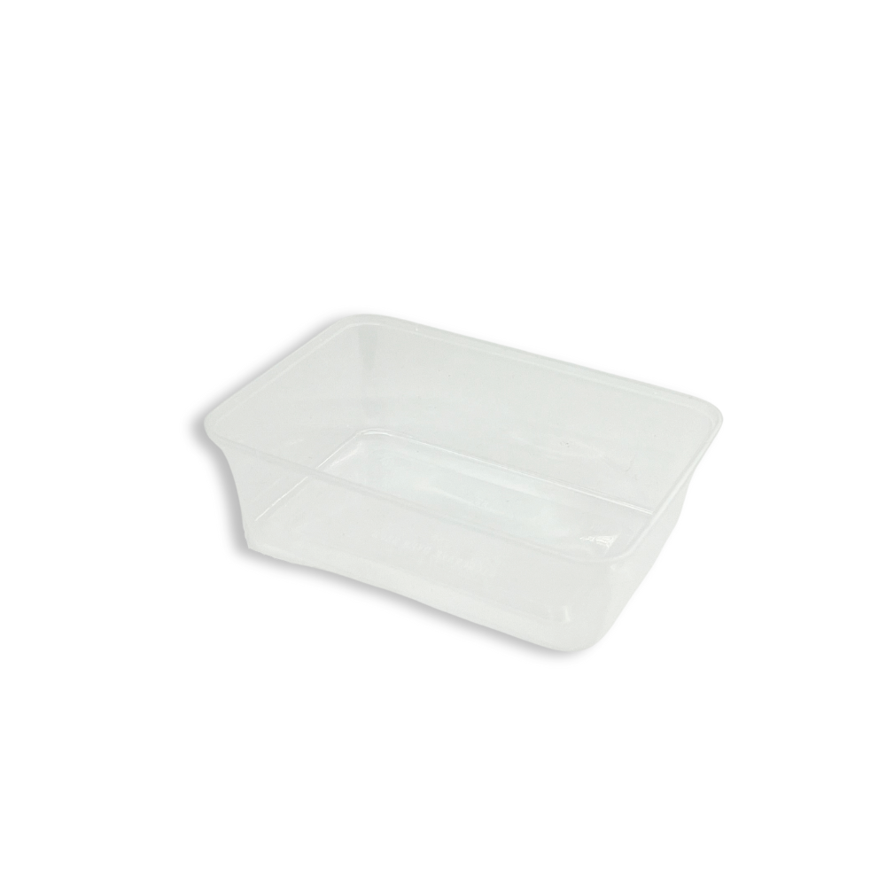 SK 750 | 25oz PP Clear Rectangular Food Container (Base Only)