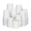 80721 | 6oz White Single Wall Paper Cup | 80mm - 1000 Pcs
