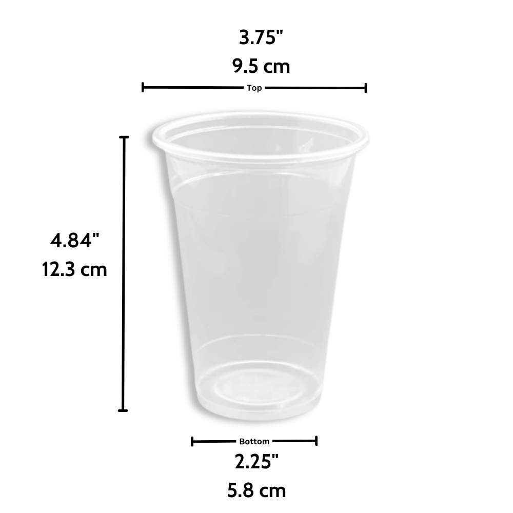 YS-500 | 16oz PP Clear Soft Cup | 95mm Top
