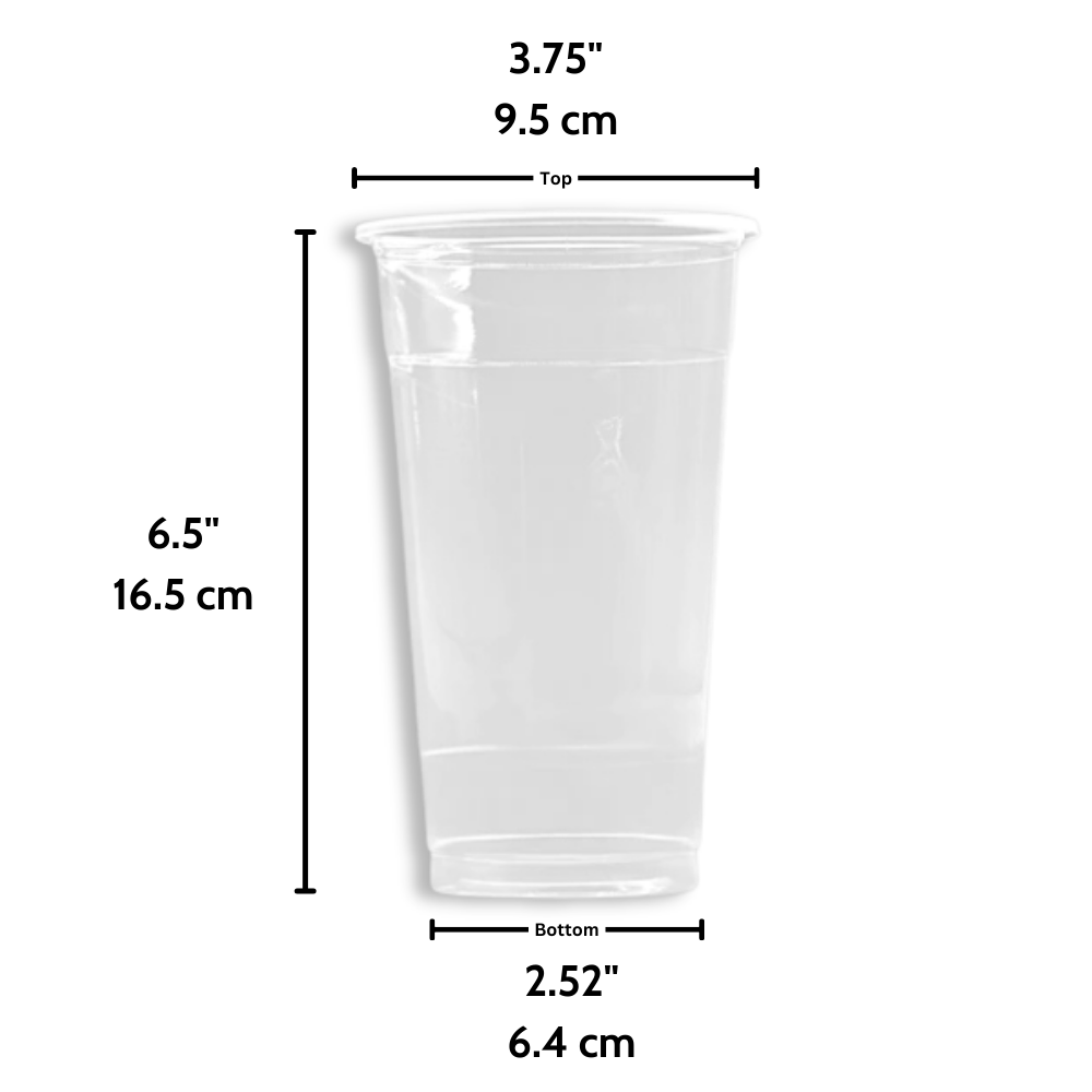 YS-700 | 24oz PP Clear Soft Cup | 95mm Top
