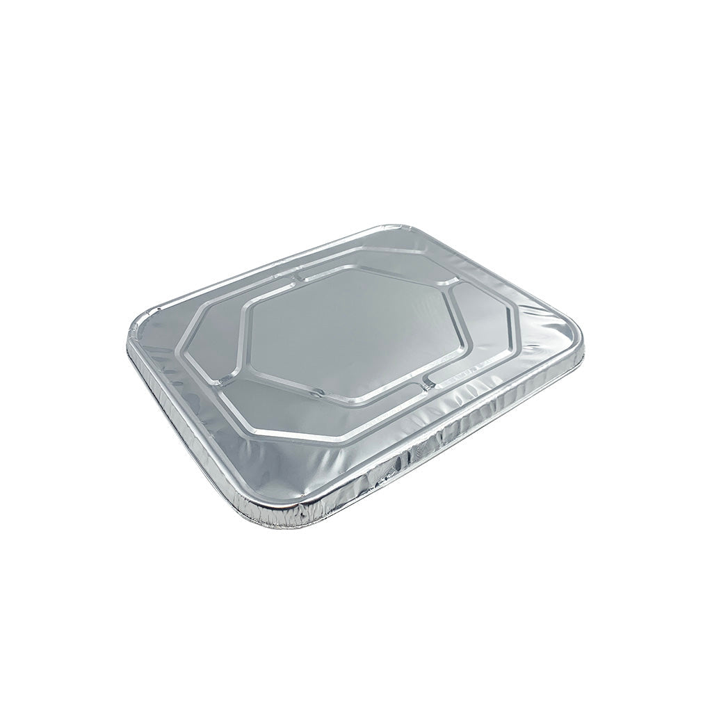 HD Half Size Rectangular Aluminum Foil Lid (Lid Only)