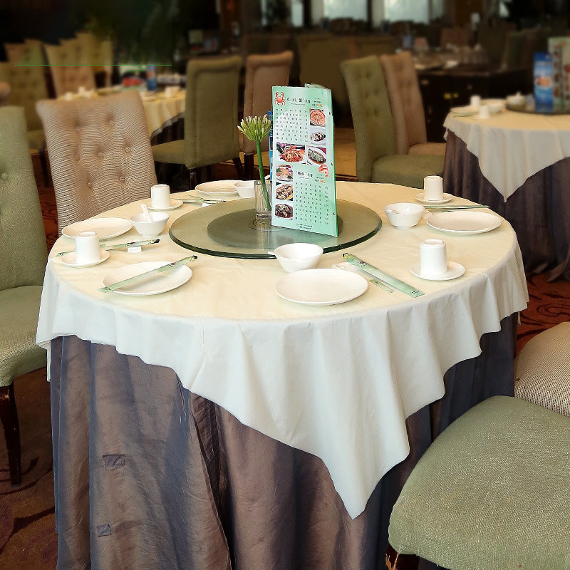 Nappe jaune en plastique pierre biodégradable | 200x200cm - 100 Pièces