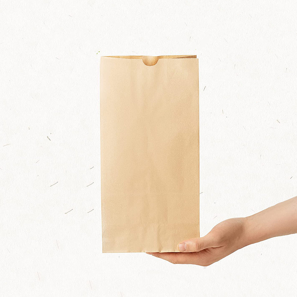 10lb Paper Kraft Bakery Bag | 6.25x4x13.375"