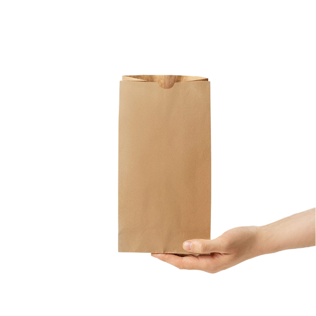 6lb Paper Kraft Bakery Bag | 5.625x3.625x11.125"