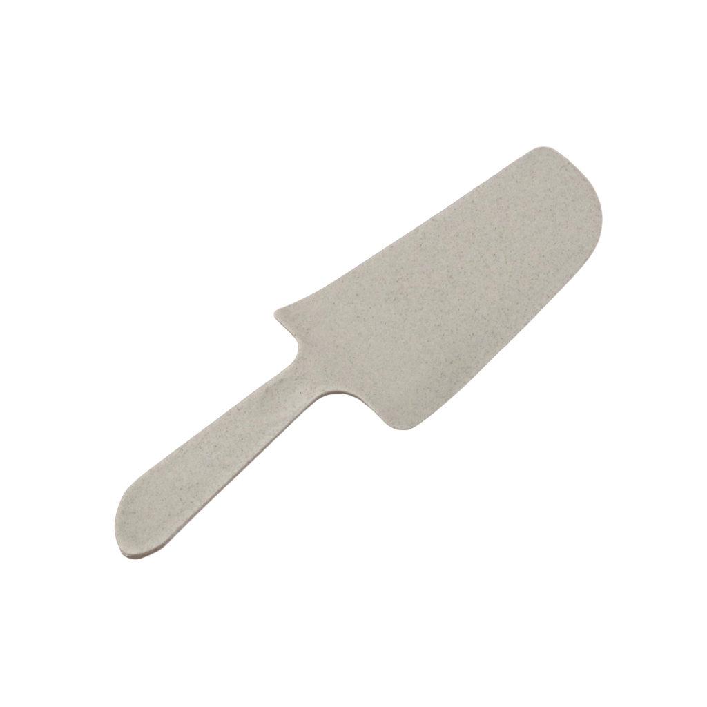 Compostable Birthday Tableware Combo | 1 Chaff Knife & 10 Paper Plates & 10 Chaff Forks & 10 Candles