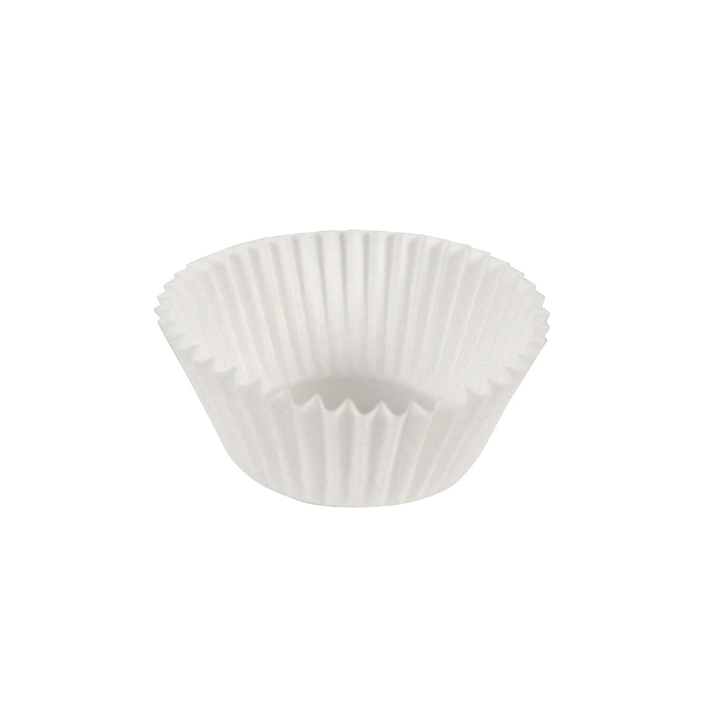 3.25" White Round Baking Paper Cup