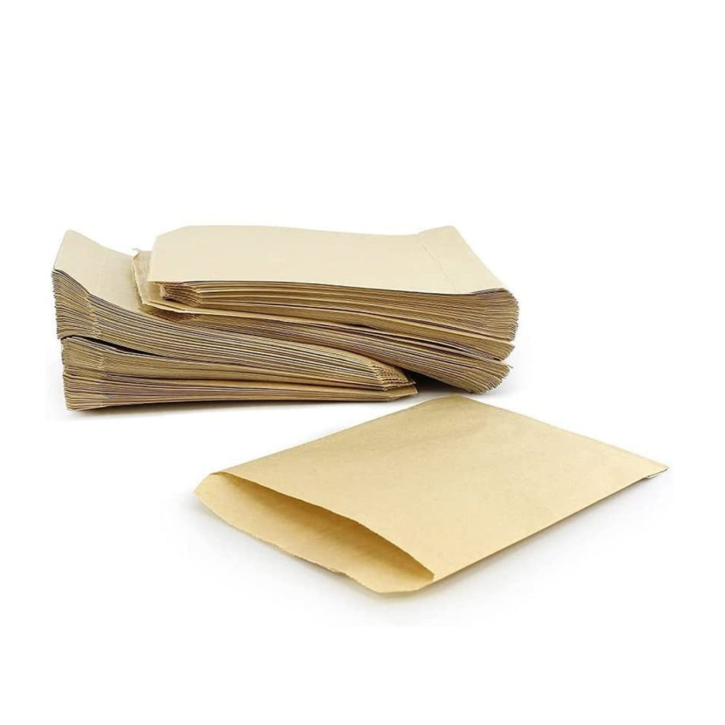 Sacs à sandwich en papier kraft à soufflets résistants à la graisse MCN320312 | 6x2x9” - 1000 pièces