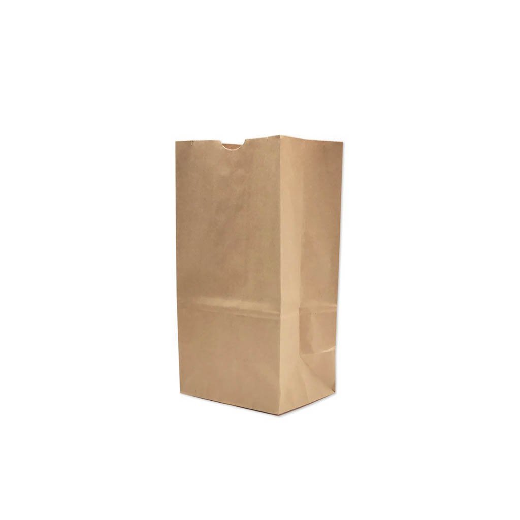 25lb Eco-Friendly Paper Kraft Check stand Bag no handle