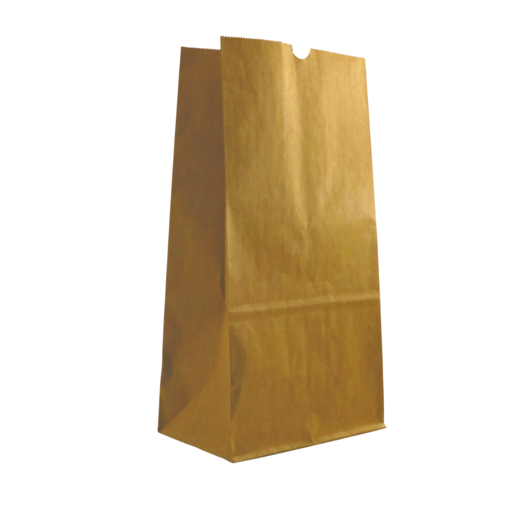 HD-8616 #525 | 25lb Paper Kraft Checkstand Bag | 8.25x5.7x16.5"